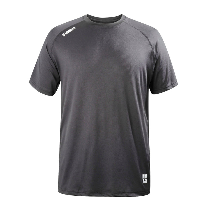 Men's Loose Fit Performance Shirt VX - Short Sleeve (Tornado Gray) - Large